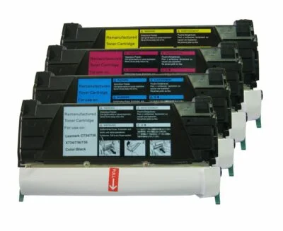 Remanufactured Lexmark C734 Cyan Toner C734A2CG