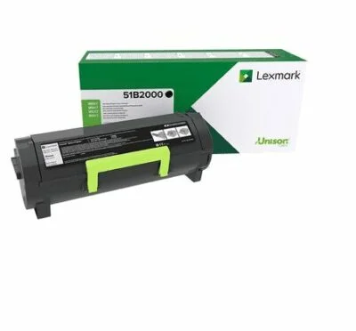 OEM Lexmark 51B2000 Black 2500 Pages Original Toner