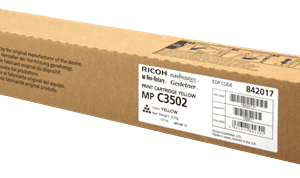 OEM Ricoh MPC3502 Yellow Toner  842017 841740
