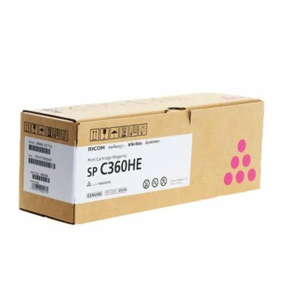 OEM Ricoh SPC360 Hi Yld Magenta Toner  408186 SPC360HE