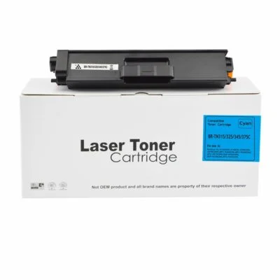 Compatible Brother HL4140 Cyan TN325C Toner Ctg TN315C TN320C TN325C TN345C 3,500 Pages
