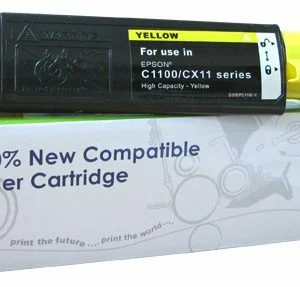 Compatible Epson C1100 Yellow Toner Ctg SO50187