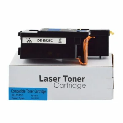 Remanufactured Dell E525W Cyan Toner 593-BBLL also for 593-BBJU