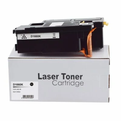 Compatible Dell C1660W Black Toner 593-11130
