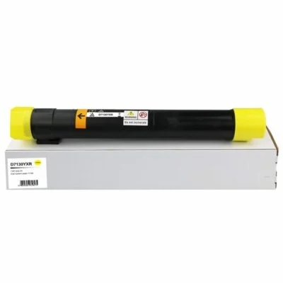 Remanufactured Dell 7130 Hi Cap Yellow Toner Ctg 593-10878 61NNH