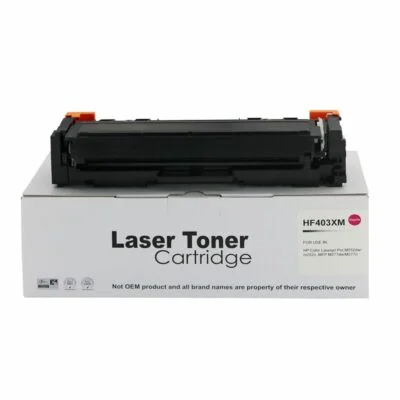 Compatible HP CF403X Magenta Hi Yld Toner also for HP 201X