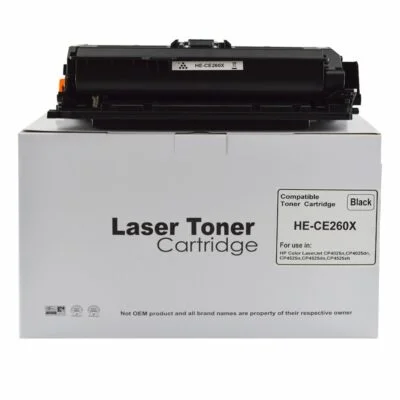 Remanufactured HP Laserjet CP4025 High Yld Black CE260X Toner HP649X