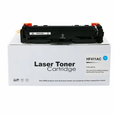 Compatible HP CF411A Cyan Std Yld Toner also for HP 411A
