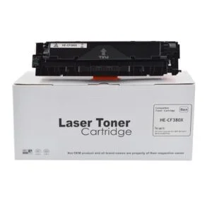 Compatible HP LJ Pro M476 CF380X  Hi Yld. Black Toner also for 312X