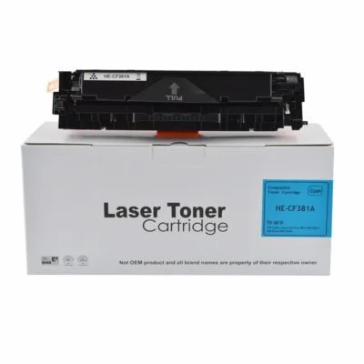 Compatible HP LJ Pro M476 CF381A  Cyan Toner also for 312A