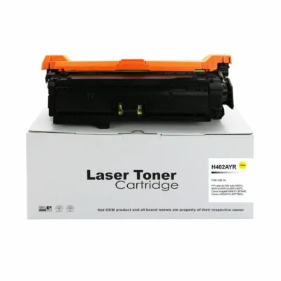 Remanufactured HP Laserjet 500 Yellow CE402A Toner 507A also for Canon 732