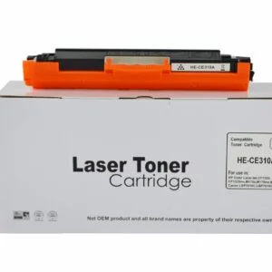 Compatible HP CE310A Black Toner Ctg also for 126A Canon 729 4370B002AA