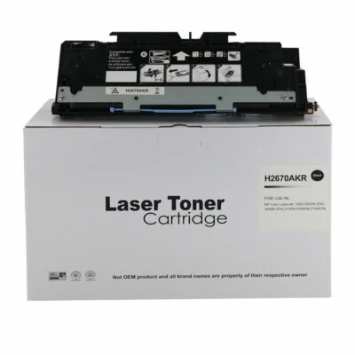 Remanufactured HP Laserjet 3500 Black Toner Q2670A also for Q2680A