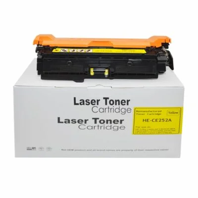 Remanufactured HP CP3525 CE252A Yellow Toner HP504A also for Canon 723Y