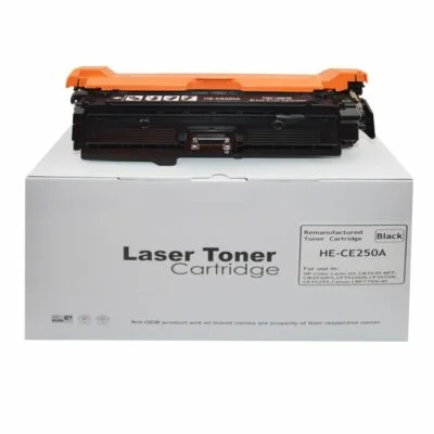 Remanufactured HP CP3525 CE250A Black Toner HP 504A also for Canon 723BK