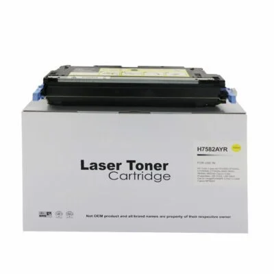 Remanufactured HP Laserjet 3800 Yellow Toner Q7582A Ctg