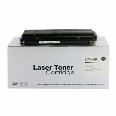 Remanufactured Lexmark C734 Black Toner C734A2KG