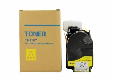 Compatible Minolta Bizhub C350 Yellow TN310Y Toner 4053-501 also for Kyocera Mita KM-C2230 TK622Y