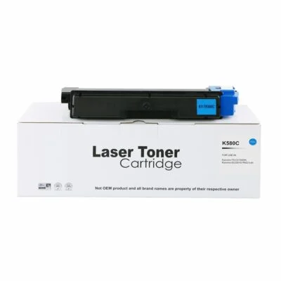 Compatible Kyocera Mita FSC5150 TK580C Cyan Toner