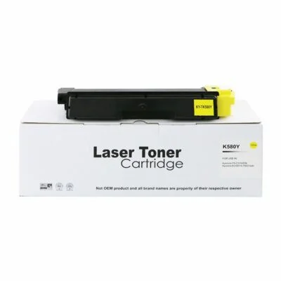 Compatible Kyocera Mita FSC5150 TK580Y Yellow Toner
