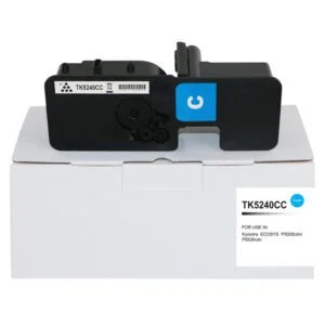 Compatible Kyocera Ecosys P5026 Cyan Toner TK5240C - 1T02R7CNL0