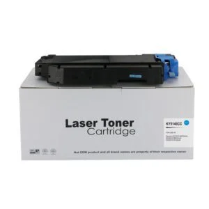 Compatible Kyocera TK5140C Cyan Toner - 1T02NRCNL0