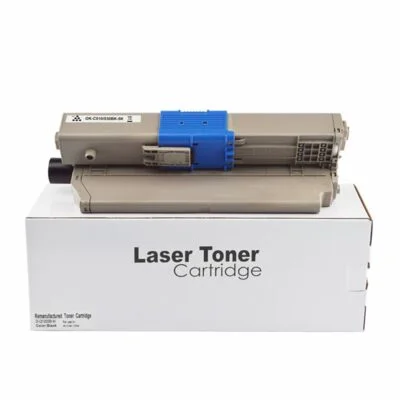 Remanufactured OKI C510 Black Toner 44469804 44469803