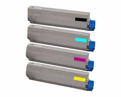 Remanufactured OKI C801 Cyan Toner 44643003
