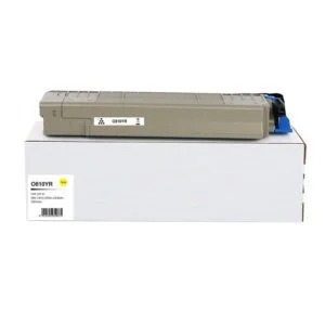 Remanufactured OKI C810 Yellow  Toner 44059105