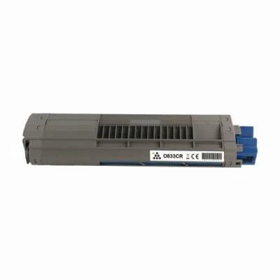 Remanufactured OKI C833 Hi Yld Cyan Toner Ctg 46443103