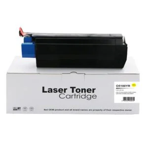 Remanufactured OKI C5300 Yellow Toner 42127405