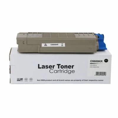 Remanufactured OKI C5600 Std Black Toner 43324408