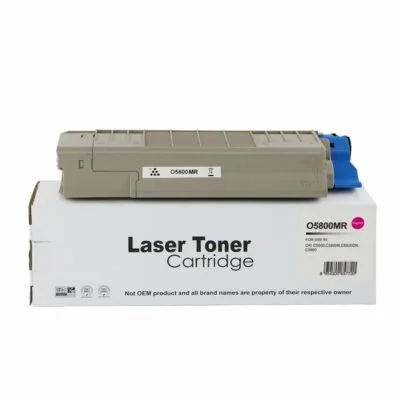 Remanufactured OKI C5800 Std Magenta Toner 43324422