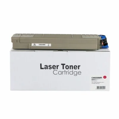Remanufactured OKI C8600 Magenta Std Yield Toner 43487710
