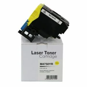 Remanufactured Konica Minolta 4750 Yellow Toner A0X5251