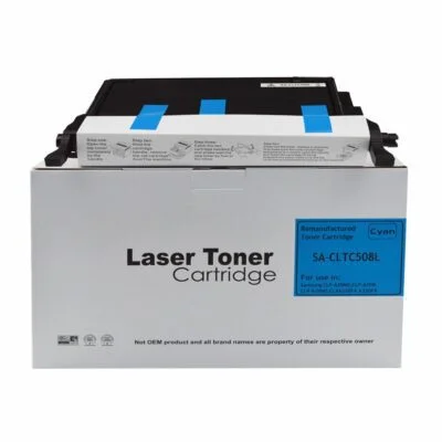 Remanufactured Samsung CLP620 Hi Yld Cyan Toner CLT-C5082L HP SU055A