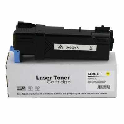 Remanufactured Xerox Phaser 6500 Yellow Toner 106R01596