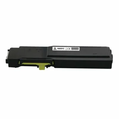 Compatible Xerox WorkCentre 6655 Yellow Toner  106R02746