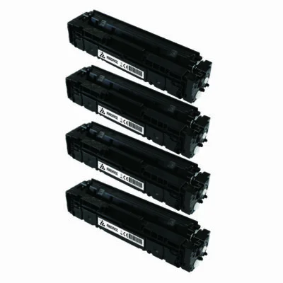 Compatible HP CF540X/CF541X/CF542X/CF543X Hi Yld Toner Multi Pack also for HP 203X