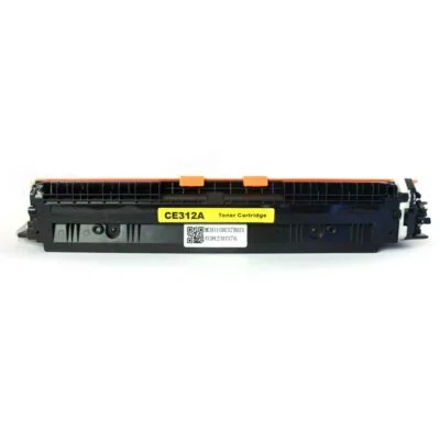 Remanufactured HP CE312A Yellow Toner Ctg also for 126A Canon 729