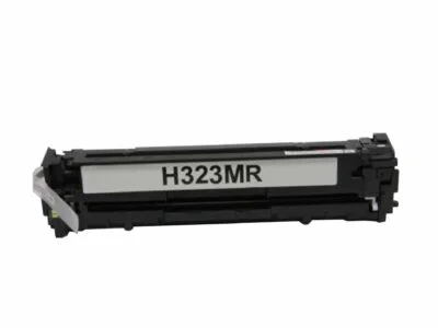 Remanufactured  HP CE323A Magenta Toner Ctg