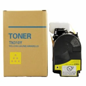 Compatible Minolta Bizhub C350 Yellow TN310Y Toner 4053-501 also for Kyocera Mita KM-C2230 TK622Y