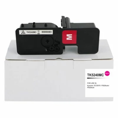 Compatible Kyocera Ecosys P5026 Magenta Toner TK5240M - 1T02R7BNL0
