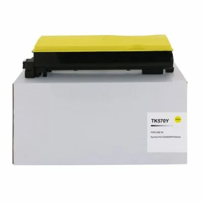 Compatible Kyocera FSC5400 Yellow Toner 4607339 TK570Y