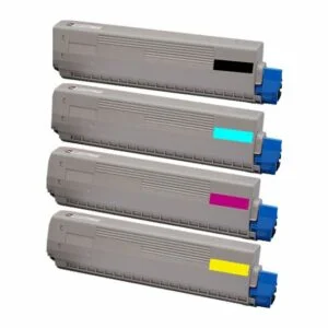 Remanufactured OKI C801 Cyan Toner 44643003