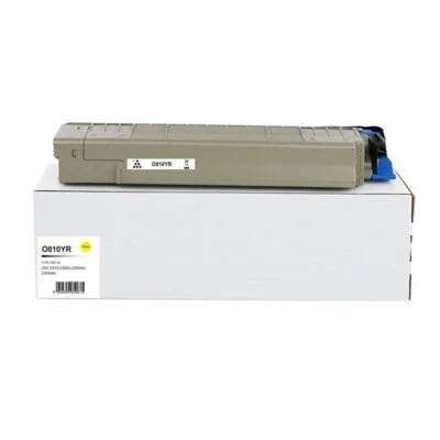 Remanufactured OKI C810 Yellow  Toner 44059105