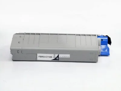 Remanufactured OKI C710 Black Toner 43866108 44318608