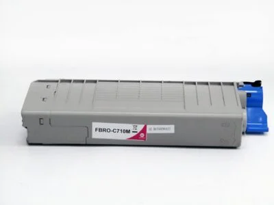 Remanufactured OKI C710 Magenta Toner 43866106 44318606