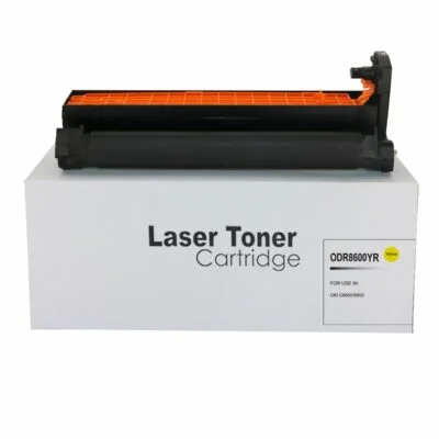 Remanufactured OKI C8600 Yellow Std Yield Toner 43487709